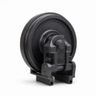 Roue guide complète pour engin de chantier