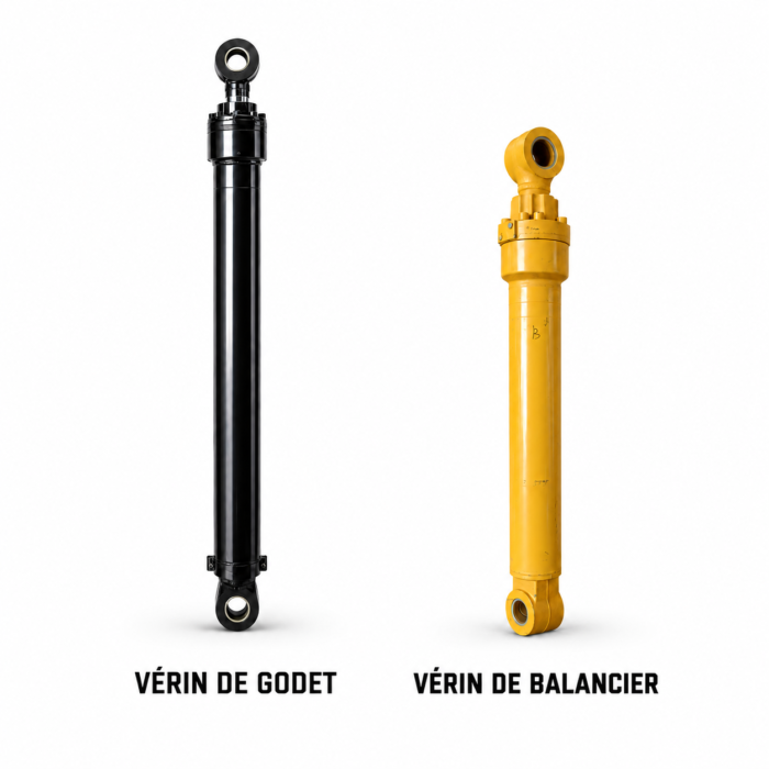 Vérin hydraulique Caterpillar pour pelles des séries 320 à 349